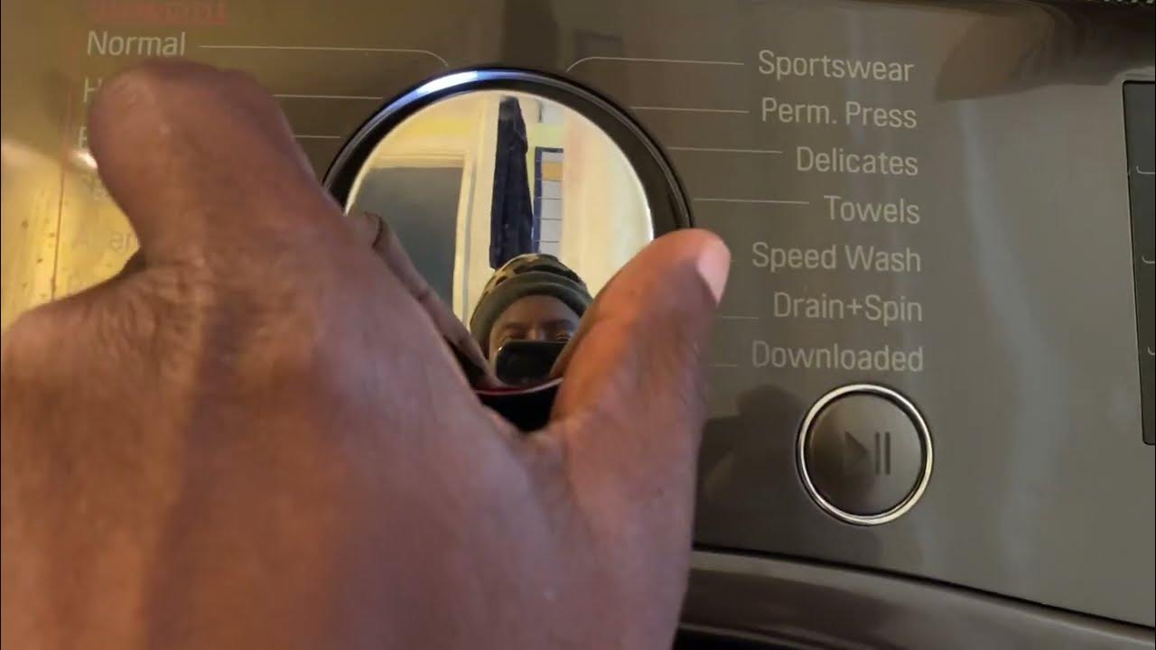 How to set the time for a drying cycle on an LG Thinq washer dryer