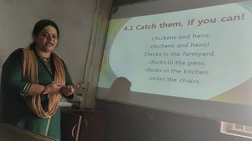 Topic- Catch them, if u can | Subject- English | Std-2 | Uma Chinta