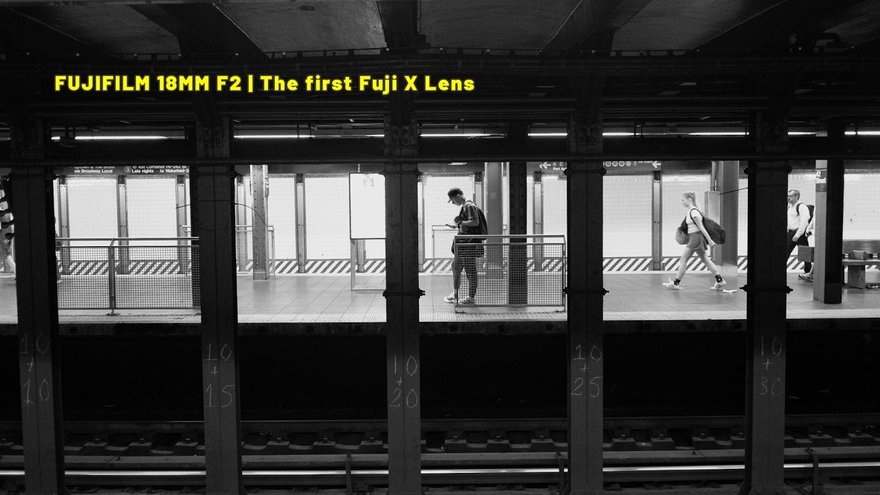 Fujifilm XF 18mm f2, the first Fuji X lens