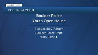 Boulder police and youth advisory board to host open house Thursday