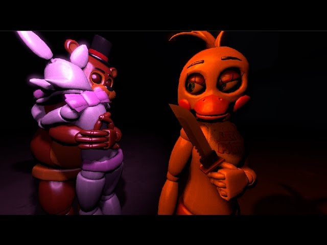 Nightmare FNaF 1 Chica (Full Model - Unwithered) by Rjac25 on