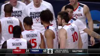 Iowa State vs. Virginia: Anthony Gill block