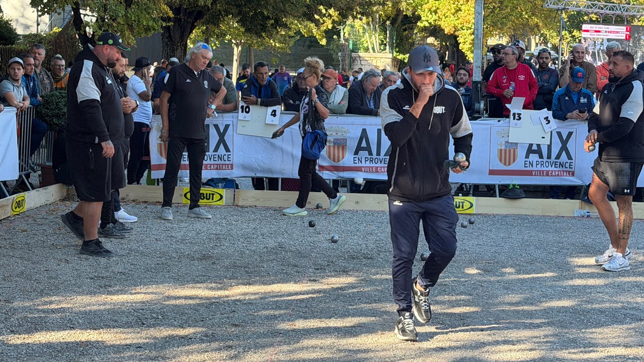 Miniature : En Direct Pétanque - Foyot vs Maurel Cadrage | Aix en Provence National 2026