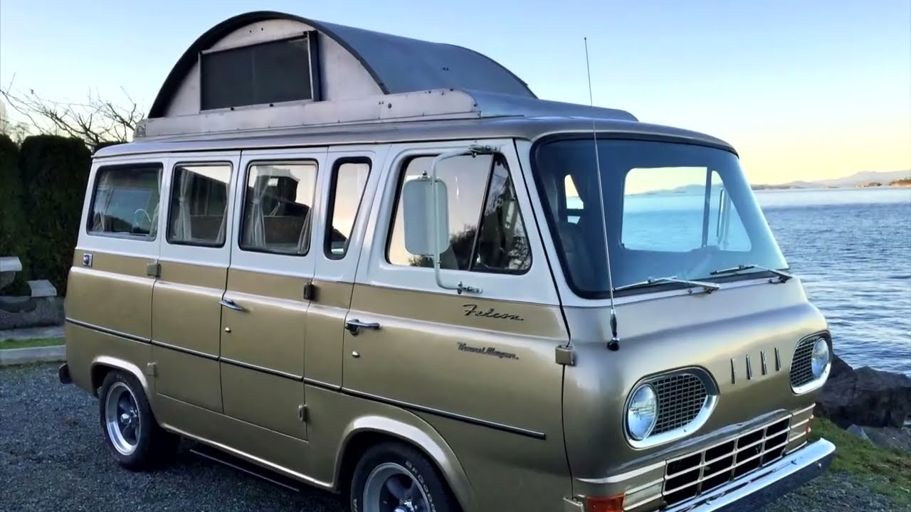 1965 Ford Econoline Camper Engine Between the Seat: Ford Camper A