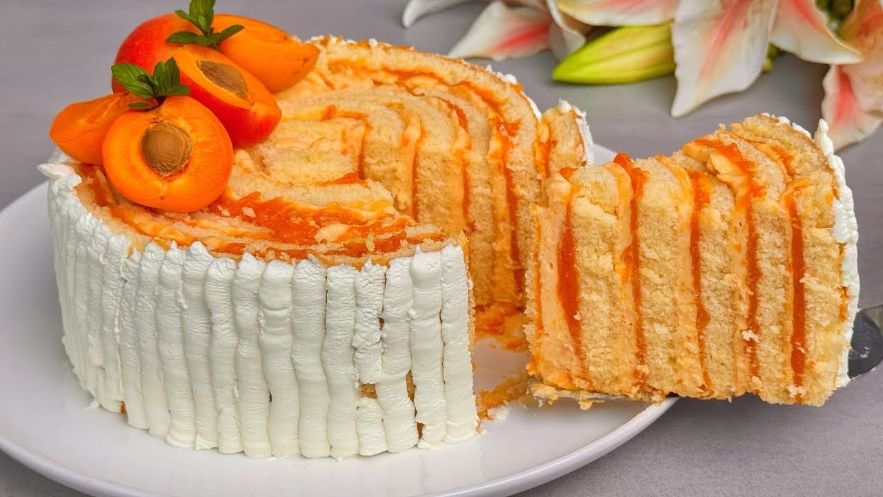 Самый известный летний десерт за 15 минут! Абрикосовый пирог для всей семьи