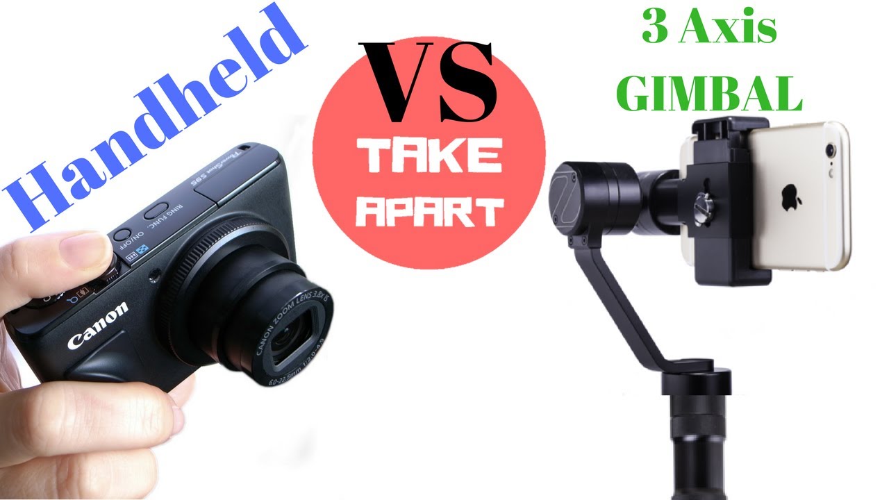 Gimbal VS Handheld | Comparison | 3axis gimbal [4K] - YouTube
