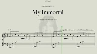 My Immortal chords