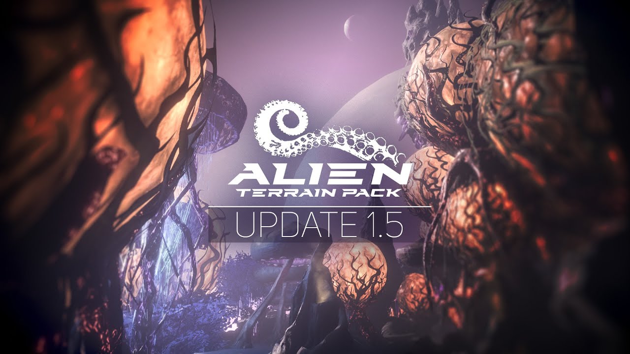 Alien Terrain 1.5 Update (Unity Asset)
