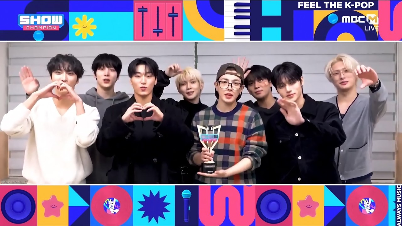 ATEEZ 'Adrenaline' 1ST WIN ON SHOW CHAMPION