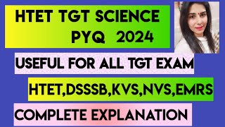HTET TGT PYQ || DSSSB|| KVS|| NVS And for all TGT EXAMS 