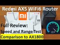 Xiaomi Redmi AX5 Wi-Fi 6 Router Review, Comparison vs AX1800 | Unboxing