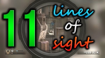 MWR - 11 Lines Of Sight! Super Overpowered Spots/Glitches!
