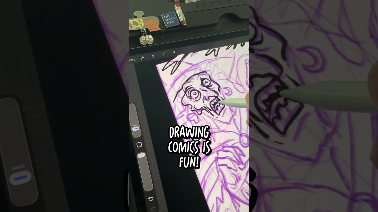 Finishing a comic story!