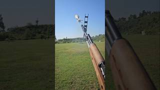 Catching rifle grenades!