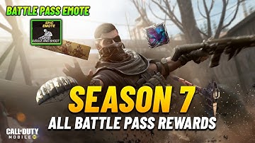 Season 7 Battle Pass Emote Codm | Cod Mobile Season 7 Battle Pass Bundle All Rewards 2021