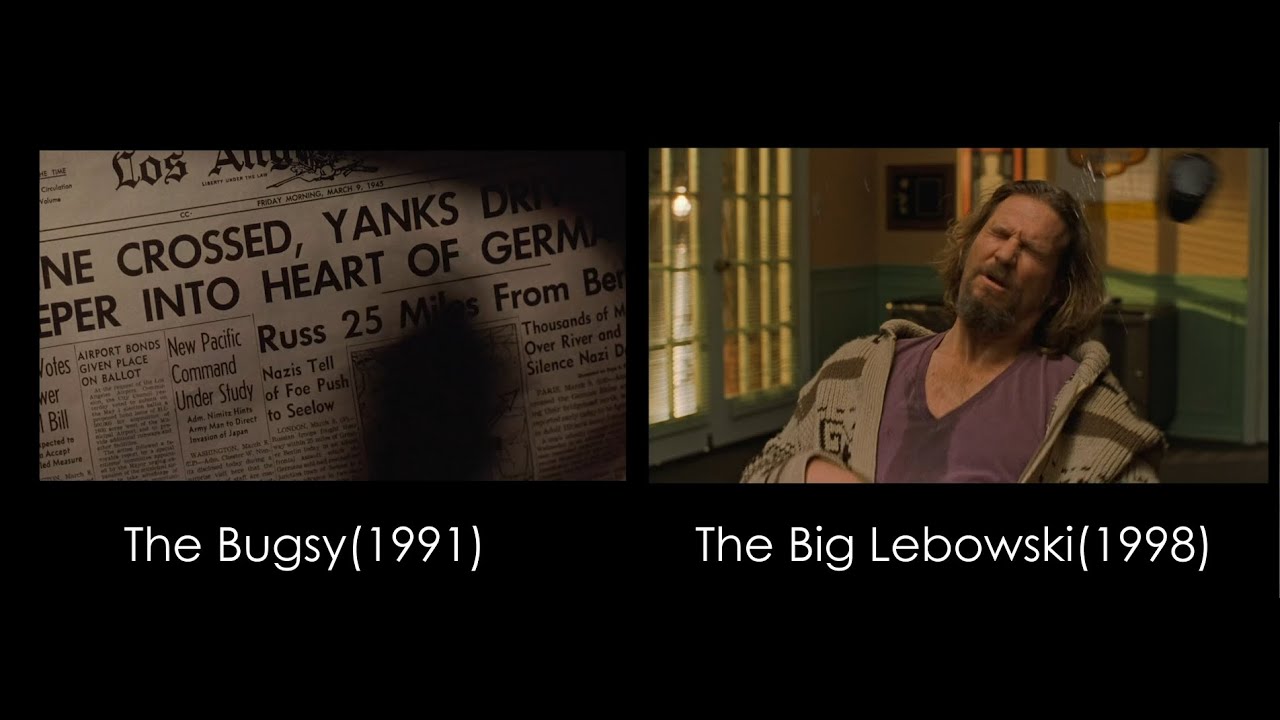 Parallels between Bugsy(1991) and The Big Lebowski(1998)