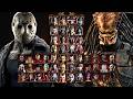 Mortal Kombat 9 - JASON VOORHEES &amp; PREDADOR - Expert Tag Ladder - Gameplay @(1080p) - 60ᶠᵖˢ ✔