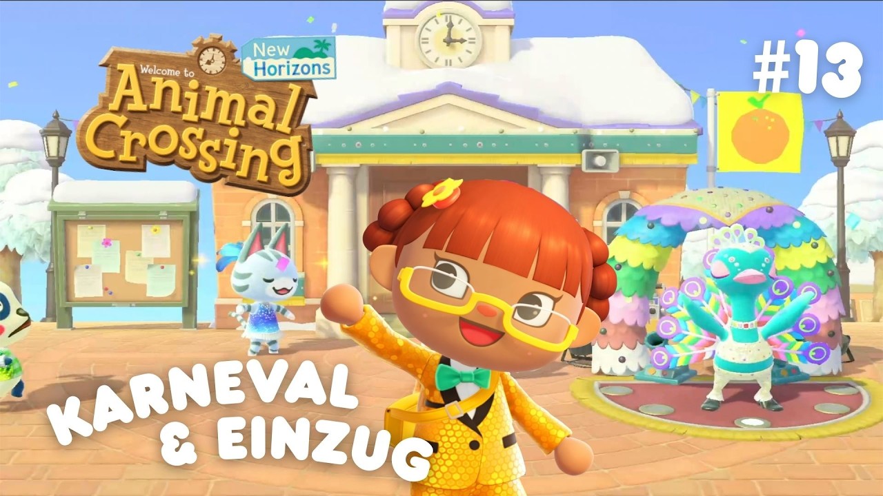 Neuer Bewohner & Karneval Event | Animal Crossing Let's Play deutsch
