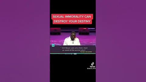 MUST LISTEN 👂 sexual immorality can destroy your whole life and divine destiny  #destinykiller