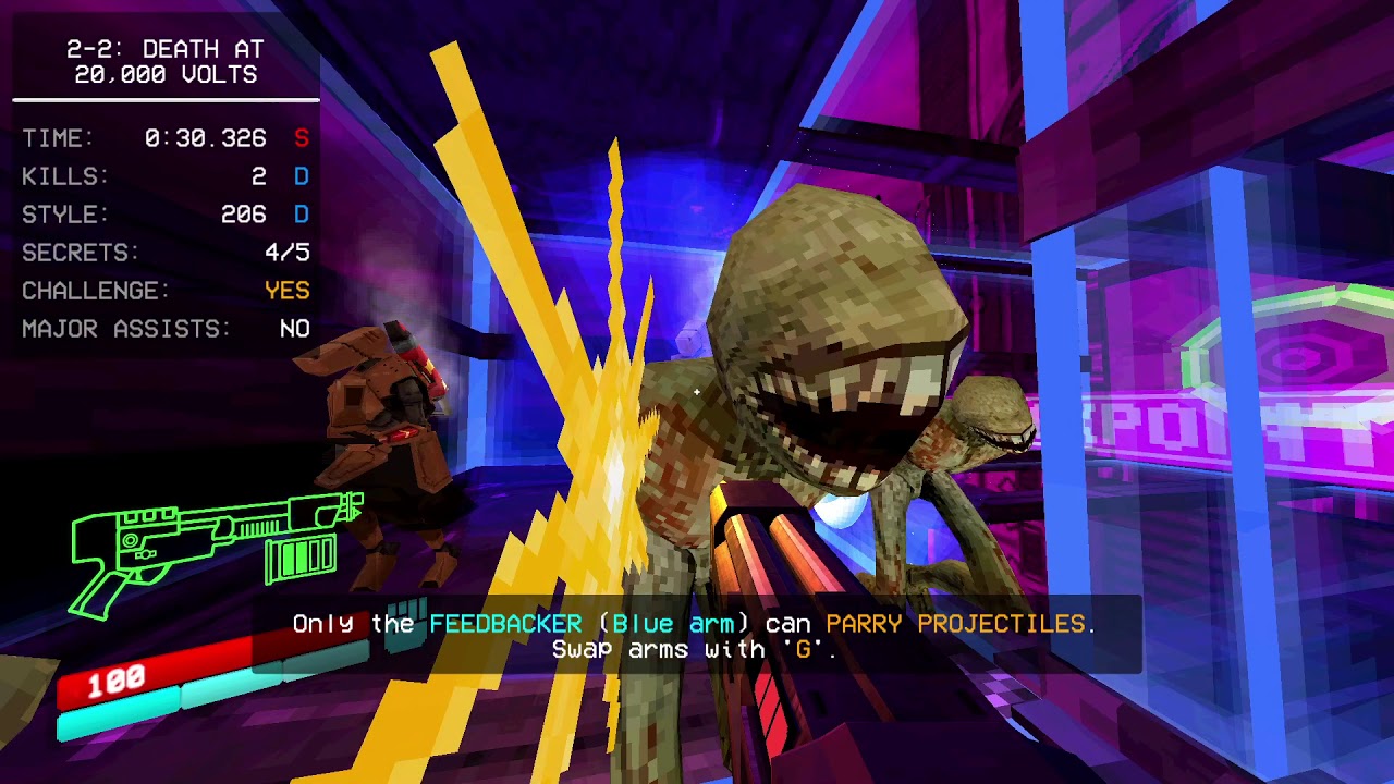 ULTRAKILL: Death at 20kV [Beat the level in under 60 seconds]