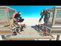 ⚡ King Minotaur vs King Scourge on Arena - 🦖 Animal Revolt Battle Simulator 🦕