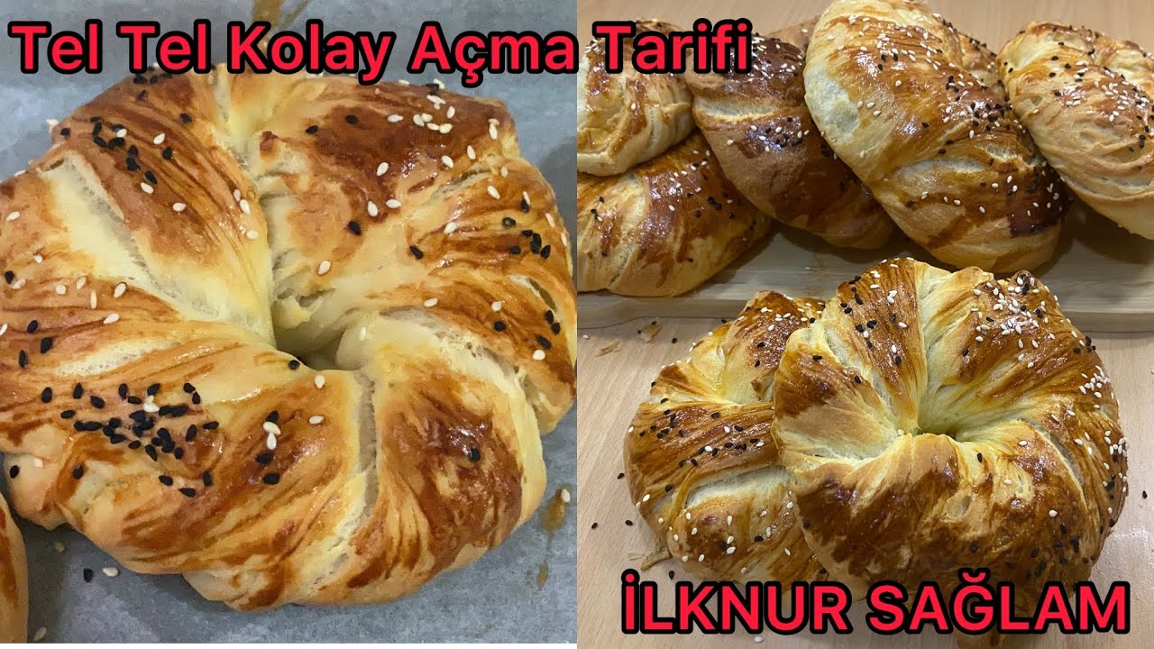 Tel Tel Kat Kat Açma Tarifi/Bezelere Ayırmak Yok En Kolay Şekilde Kat Kat Açma Nasıl Yapılır????Açma