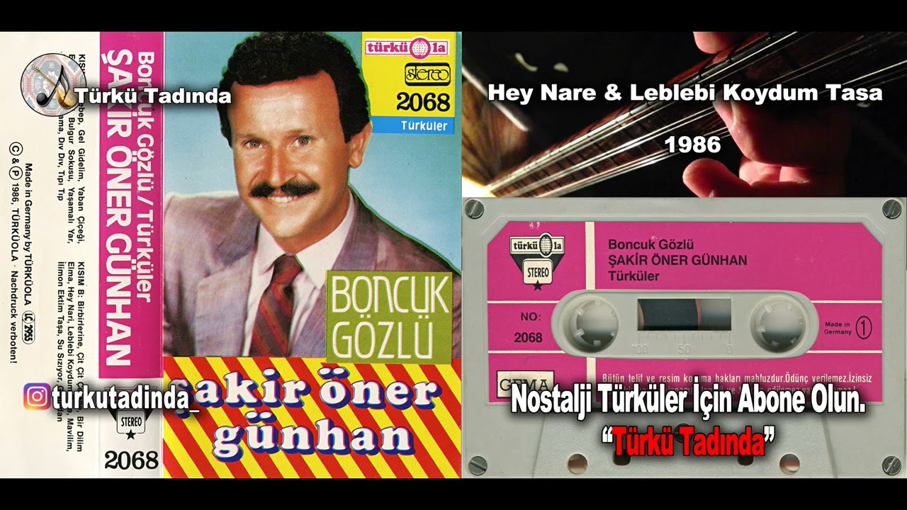 Şakir Öner Günhan - Hey Nare & Leblebi Koydum Tasa (1986) [Yüksek Kalite]