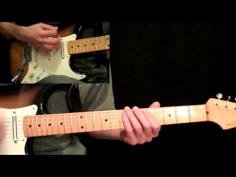 Ramble On - Jimmy Page - Acoustic Guitar Chorus & Solo Rhythm - Guitar Lesson Guitar Lesson