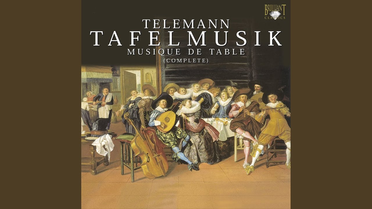 Quartet in e minor, TWV 43:e2, Musique de table [Tafelmusik