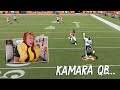 Kamara at QB for the Halloween Special..!?