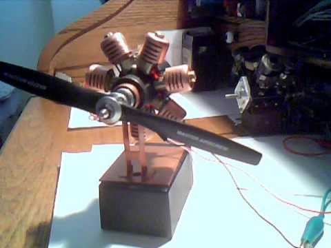Electric Piston Engine Radial Wmv You