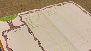 Plan With Me - September 2021 - Weekly Spreads - Roots and Vines Theme🌿🍂