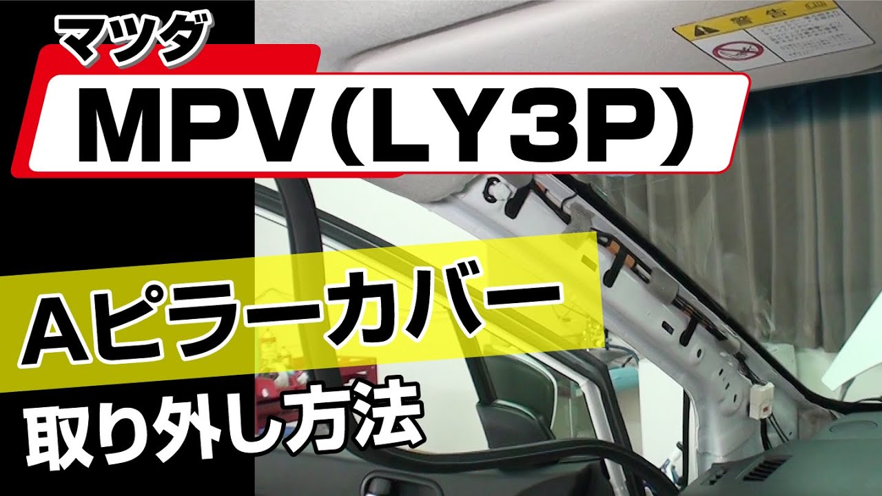 MPV LY3Pピラーガーニッシュ