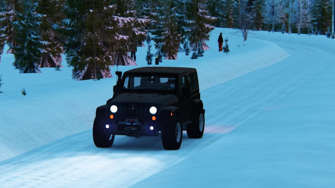 Jeep Wrangler Rubicon going off road in Assetto Corsa - YouTube