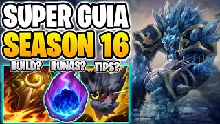 MALPHITE SEASON 16 GUIDE | HOW TO PLAY MALPHITE TOP EASILY AND FAST | BUILD, RUNES, TIPS AND ADVICE