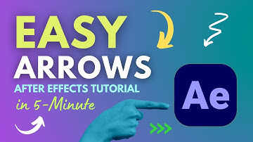 How To Create Animated Arrows In After Effects | after effects tutorial 2024
