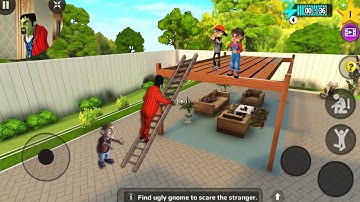 Scary Stranger 3D - New Update New Special Levels Control Mr Grumpy Secret Room part 644