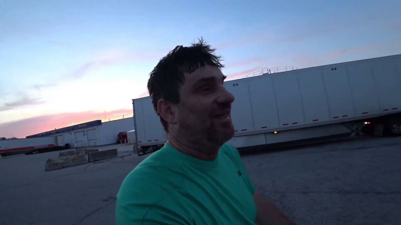 June 6, 2019/136 Trucking, getting out for some exercise Hebron,IN