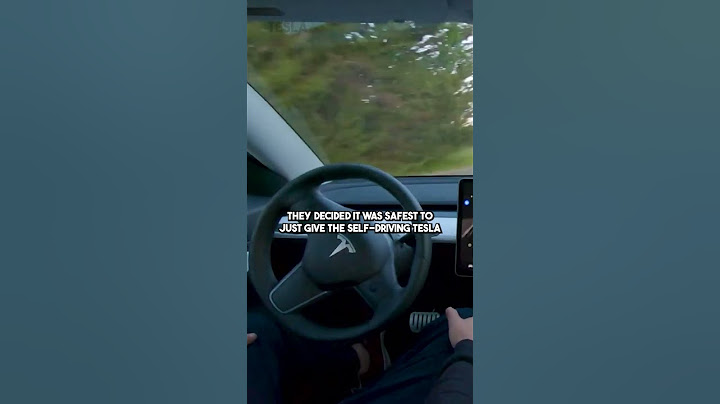 Driving A Tesla While Asleep (Gone Wrong) - DayDayNews
