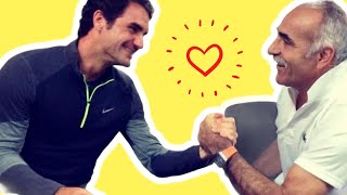 L'anecdote sympa entre Roger Federer et Mansour Bahrami