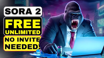 You Can Now Use SORA 2 For FREE & UNLIMITED (No Invite Code Needed)