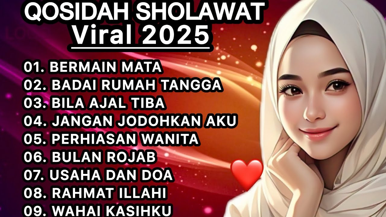 TERMAHALL DAN TERPOPULER KOLEKSI GAMBUS QOSIDAH ‼️MERDU PENYEJUK HATI ♥️ AUDIO JERNIH ENAK DIDENGAR 