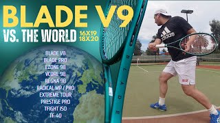 Wilson Blade 98 V9 16x19 vs 18x20 Racquet Review - Worth The Upgrade? Direct Comparisons To Best 98s
