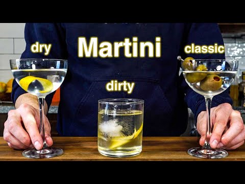 How To Make A Great Martini at Home