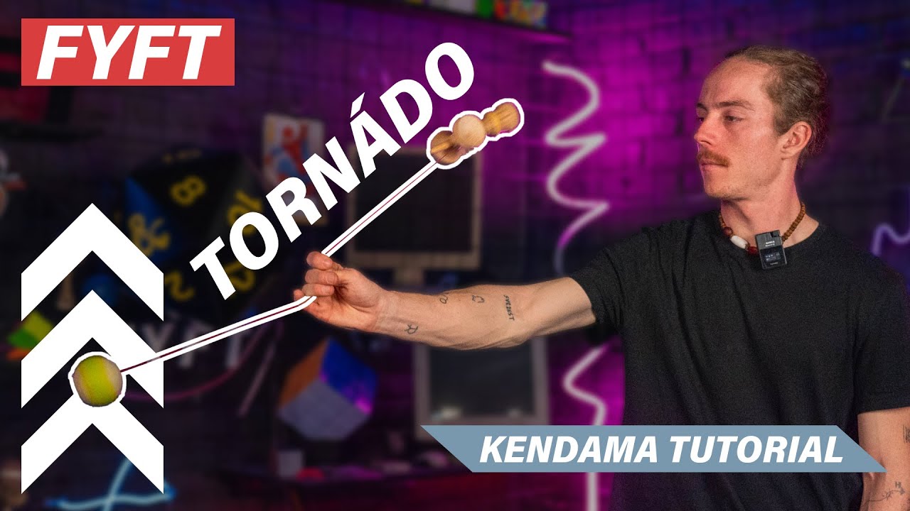 Tornádo - string kendama tutorial | FYFT.cz