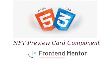 NFT preview card component challenge |Frontend Mentor Challenge |