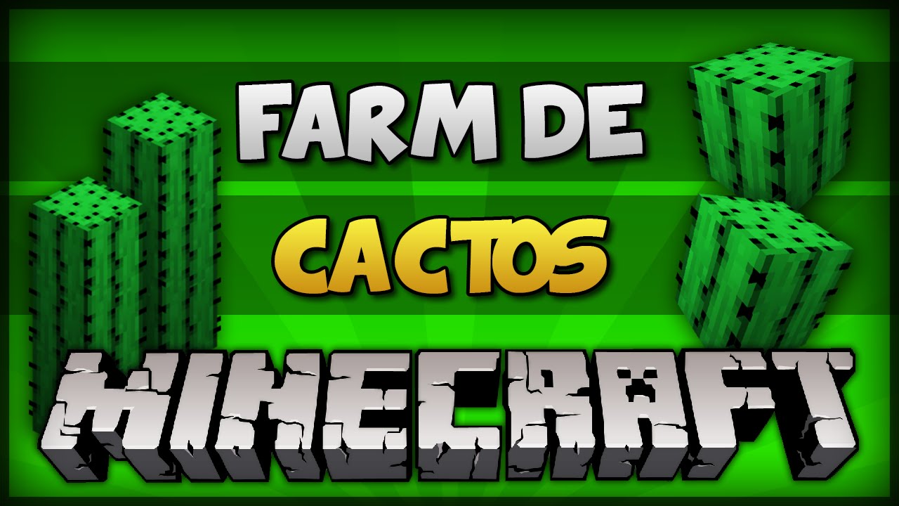 ✔ Minecraft: FARM DE CACTOS! (AUTOMÁTICO / INFINITO) [TUTORIAL] atualização azamerica champions