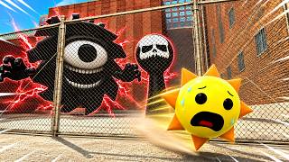 Void Sprunki Is Trying to Kidnap Little Mr. Sun! in Garry's Mod screenshot 2