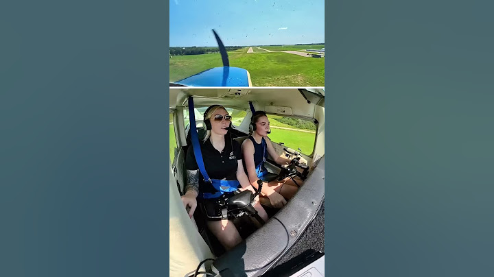 Ava's last flight before first solo