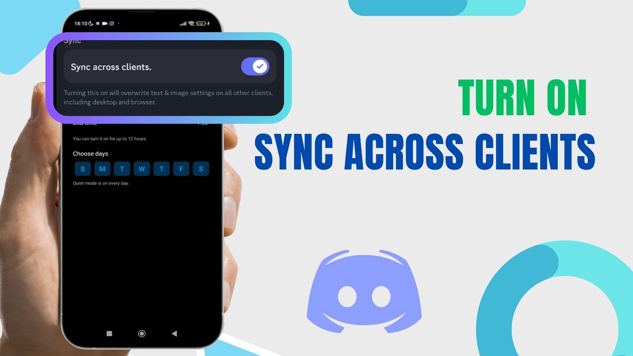 Turn On Sync Across Clients On Discord. |Technologyglance
